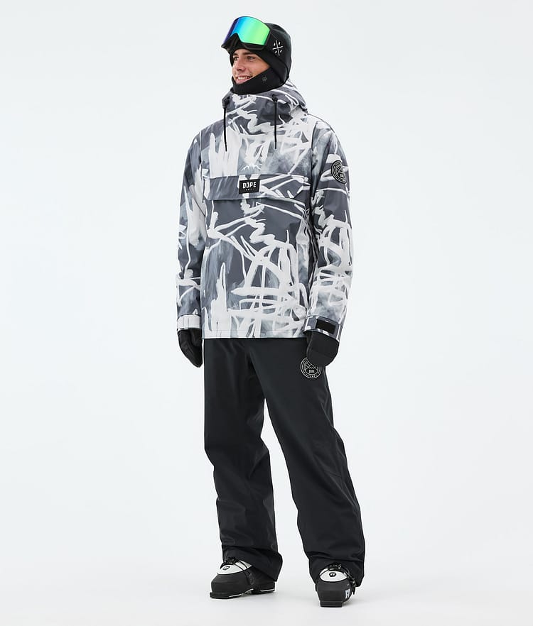 Dope Blizzard Laskettelutakki Miehet Scribble Black, Kuva 2 / 8