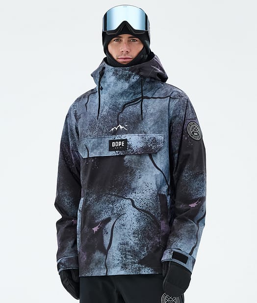 Dope Blizzard Lumilautailutakki Miehet Jungle Purple
