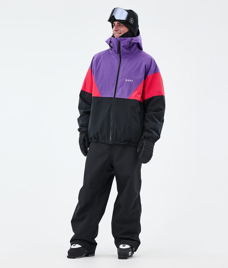 Dope Spartan Laskettelutakki Miehet Sport Vivid Purple/Red/Black, Kuva 2 / 8