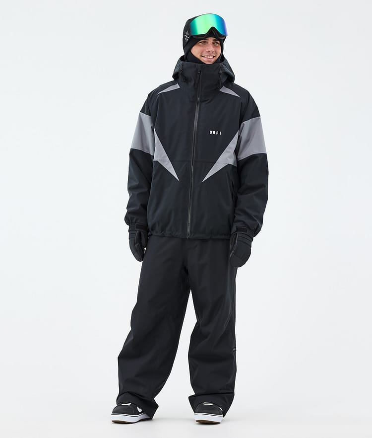 Dope Spartan Lumilautailutakki Miehet Spike Black/Light Pearl, Kuva 2 / 8