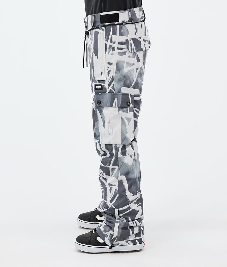 Dope Iconic Lumilautailuhousut Miehet Scribble Black, Kuva 3 / 7
