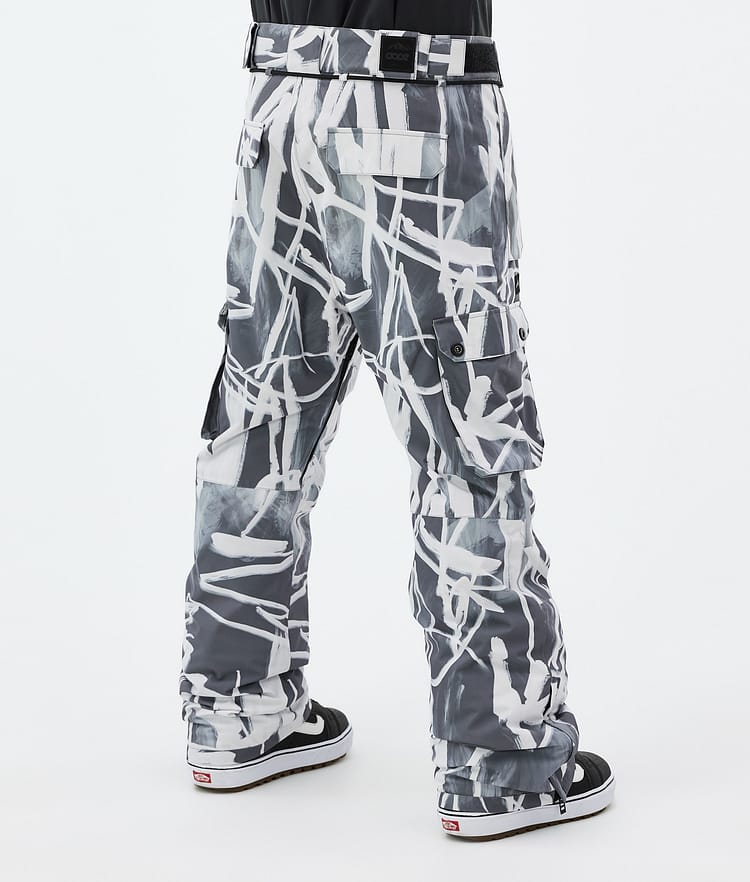 Dope Iconic Lumilautailuhousut Miehet Scribble Black, Kuva 4 / 7