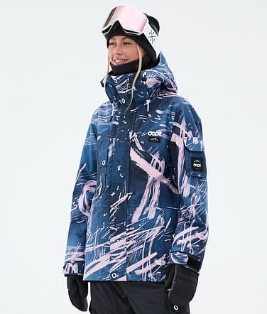 Dope Adept W Lumilautailutakki Carvings Pink