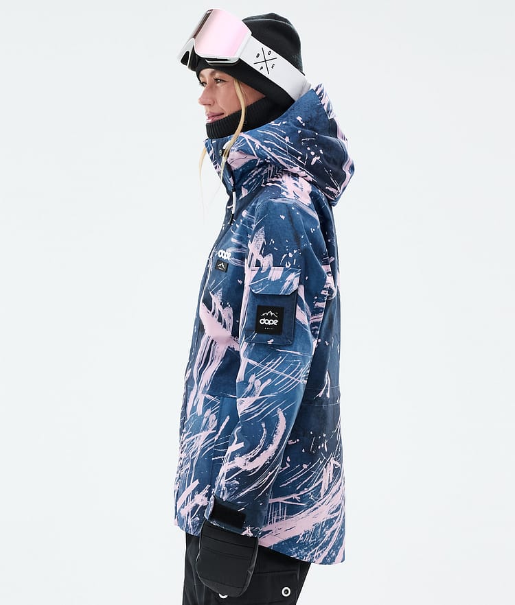 Dope Adept W Lumilautailutakki Naiset Carvings Pink, Kuva 5 / 9