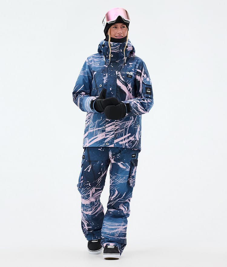 Dope Adept W Lumilautailutakki Naiset Carvings Pink Renewed, Kuva 2 / 9