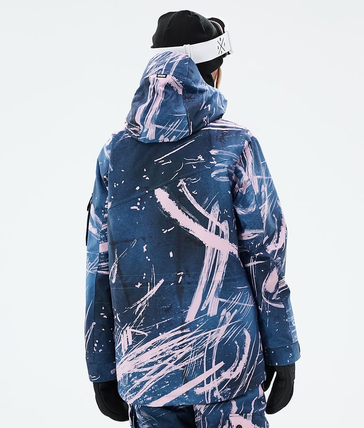 Dope Adept W Laskettelutakki Naiset Carvings Pink, Kuva 6 / 9