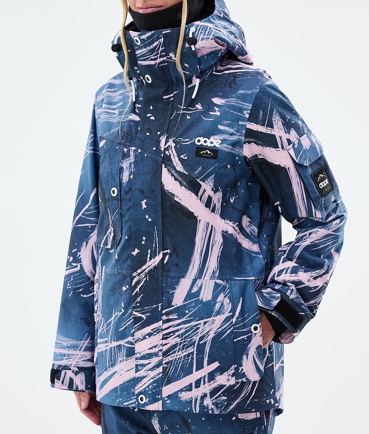 Dope Adept W Lumilautailutakki Naiset Carvings Pink Renewed, Kuva 7 / 9