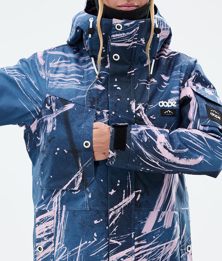 Dope Adept W Lumilautailutakki Naiset Carvings Pink Renewed, Kuva 8 / 9