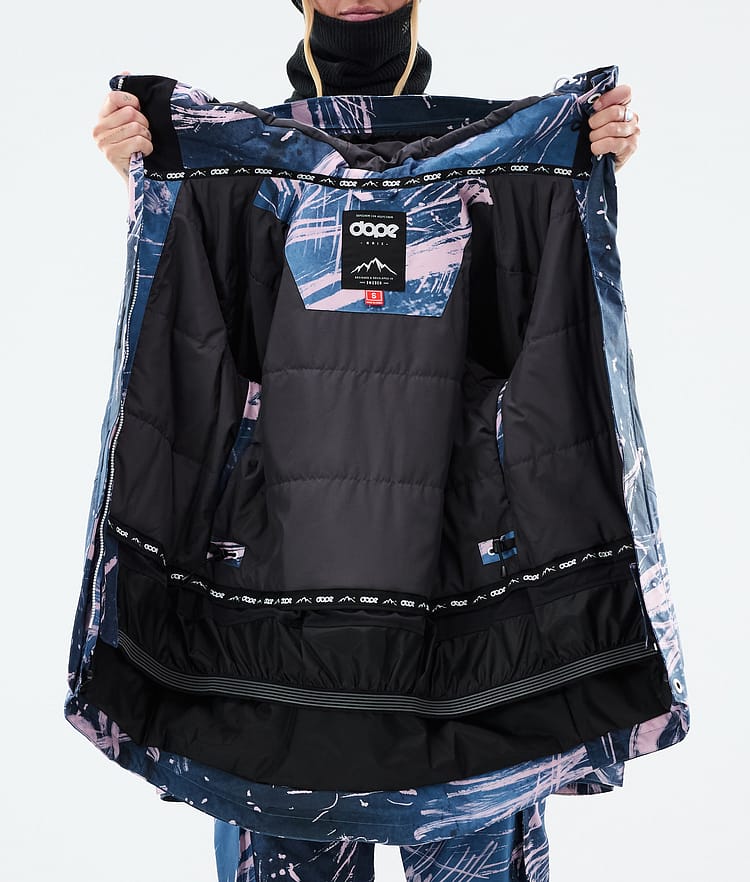 Dope Adept W Laskettelutakki Naiset Carvings Pink, Kuva 9 / 9