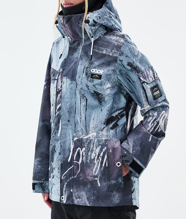 Dope Adept W Lumilautailutakki Naiset Punk Blue, Kuva 7 / 9