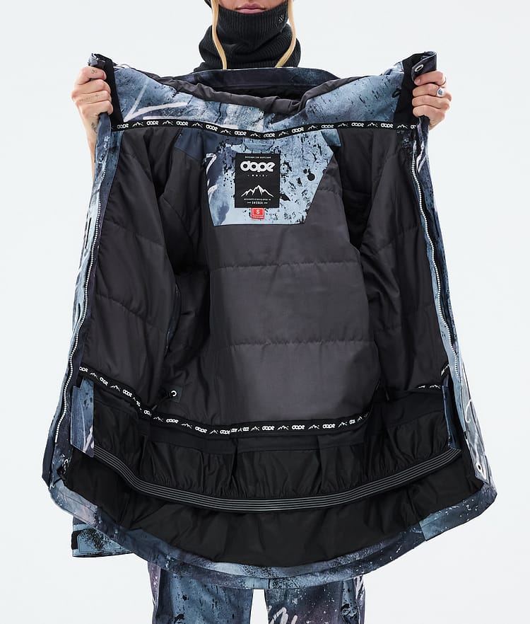 Dope Adept W Lumilautailutakki Naiset Punk Blue, Kuva 9 / 9