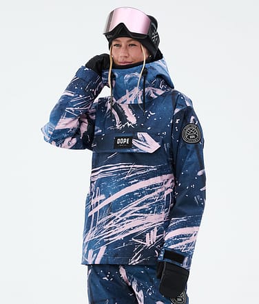 Dope Blizzard W Laskettelutakki Naiset Carvings Pink