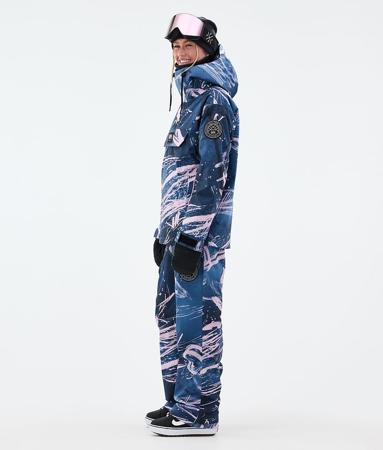 Dope Blizzard W Lumilautailutakki Naiset Carvings Pink, Kuva 3 / 8