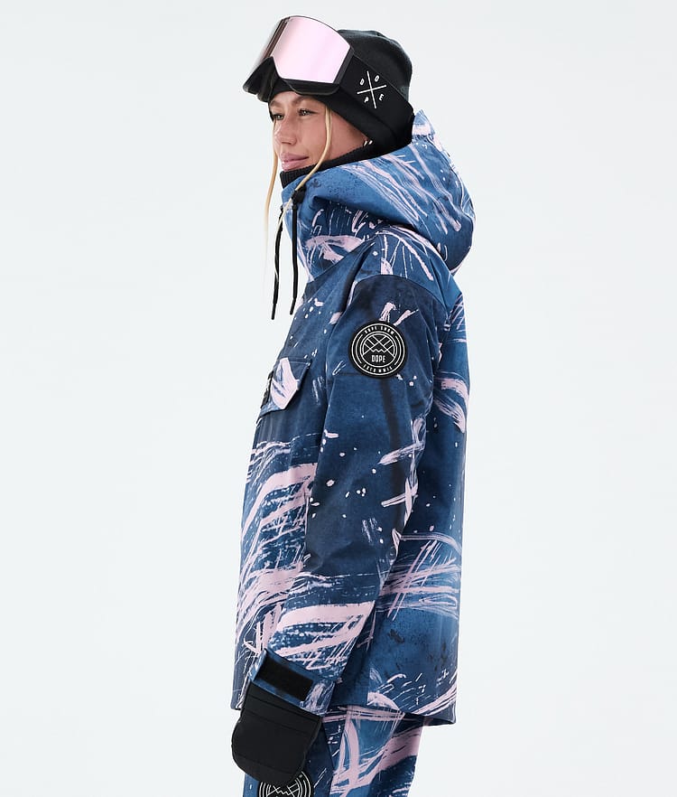 Dope Blizzard W Lumilautailutakki Naiset Carvings Pink, Kuva 5 / 8