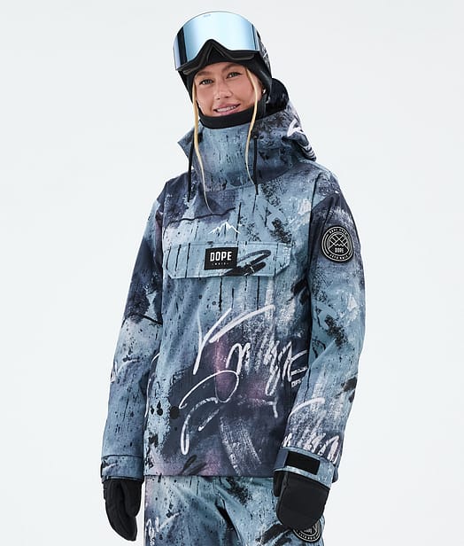 Dope Blizzard W Laskettelutakki Naiset Punk Blue
