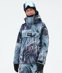 Dope Blizzard W Lumilautailutakki Naiset Punk Blue