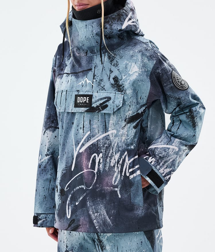 Dope Blizzard W Laskettelutakki Naiset Punk Blue, Kuva 7 / 8