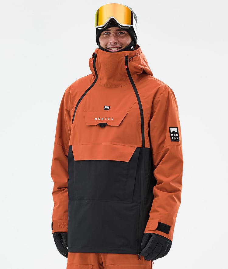 Montec Doom Lumilautailutakki Miehet Burned Orange/Black, Kuva 1 / 11