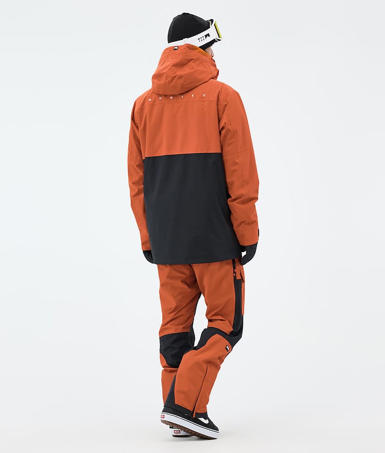 Montec Doom Lumilautailutakki Miehet Burned Orange/Black, Kuva 5 / 11