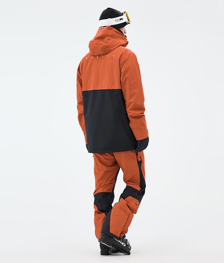 Montec Doom Laskettelutakki Miehet Burned Orange/Black, Kuva 5 / 11