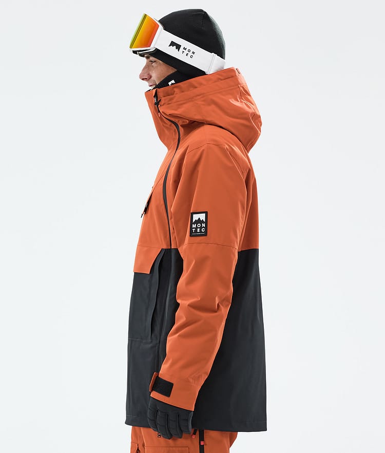 Montec Doom Laskettelutakki Miehet Burned Orange/Black, Kuva 6 / 11