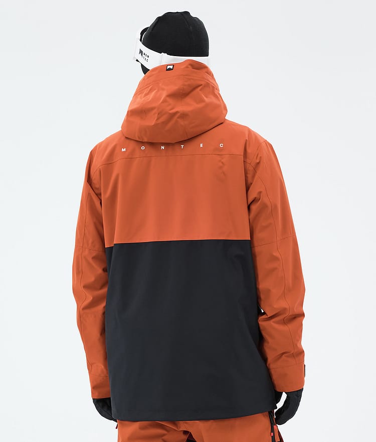 Montec Doom Lumilautailutakki Miehet Burned Orange/Black, Kuva 7 / 11