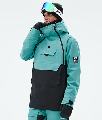 Montec Doom Lumilautailutakki Miehet Turquoise/Black