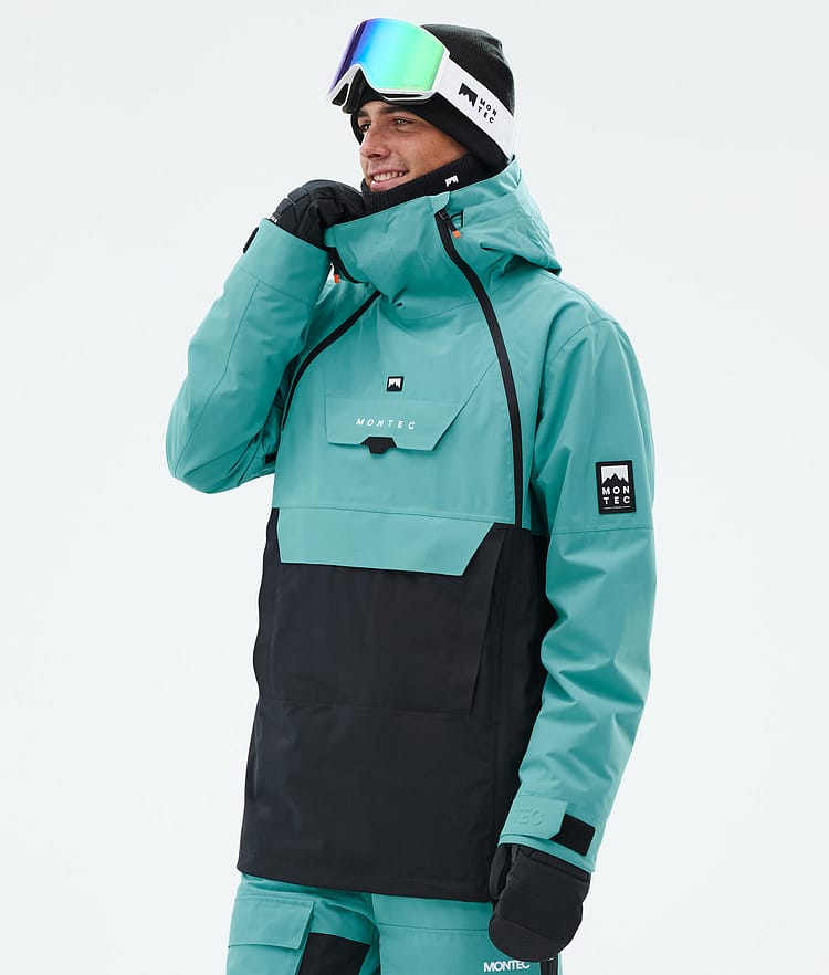 Montec Doom Lumilautailutakki Miehet Turquoise/Black, Kuva 1 / 11