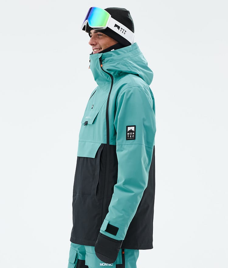 Montec Doom Lumilautailutakki Miehet Turquoise/Black, Kuva 6 / 11