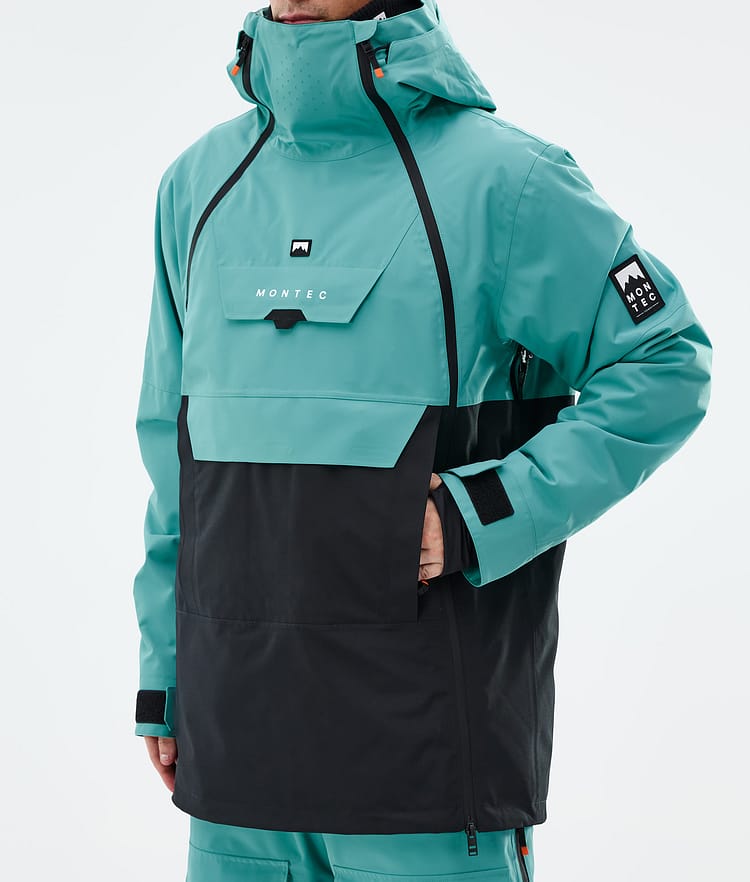 Montec Doom Lumilautailutakki Miehet Turquoise/Black, Kuva 8 / 11