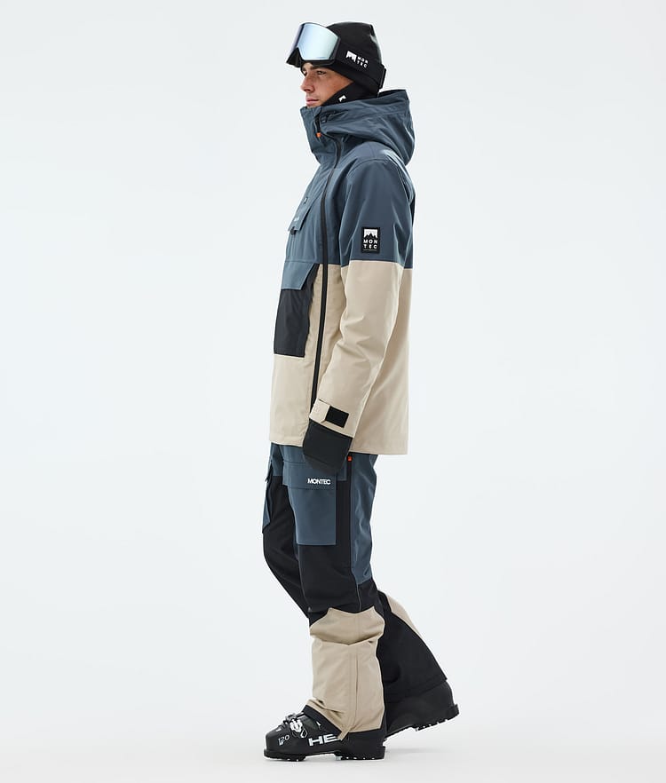 Montec Doom Laskettelutakki Miehet Metal Blue/Black/Sand, Kuva 4 / 11