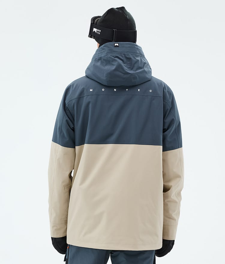 Montec Doom Lumilautailutakki Miehet Metal Blue/Black/Sand, Kuva 7 / 11