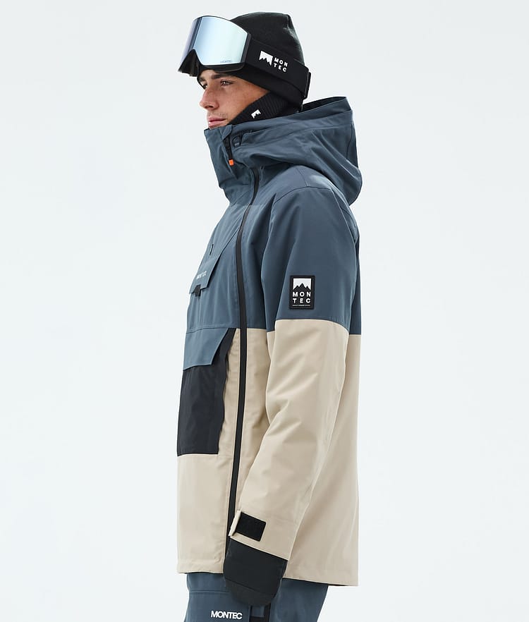 Montec Doom Laskettelutakki Miehet Metal Blue/Black/Sand, Kuva 6 / 11