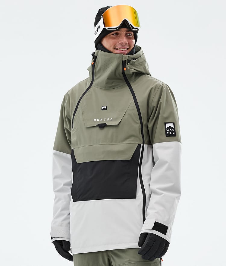 Montec Doom Laskettelutakki Miehet Greenish/Black/Light Grey, Kuva 1 / 11