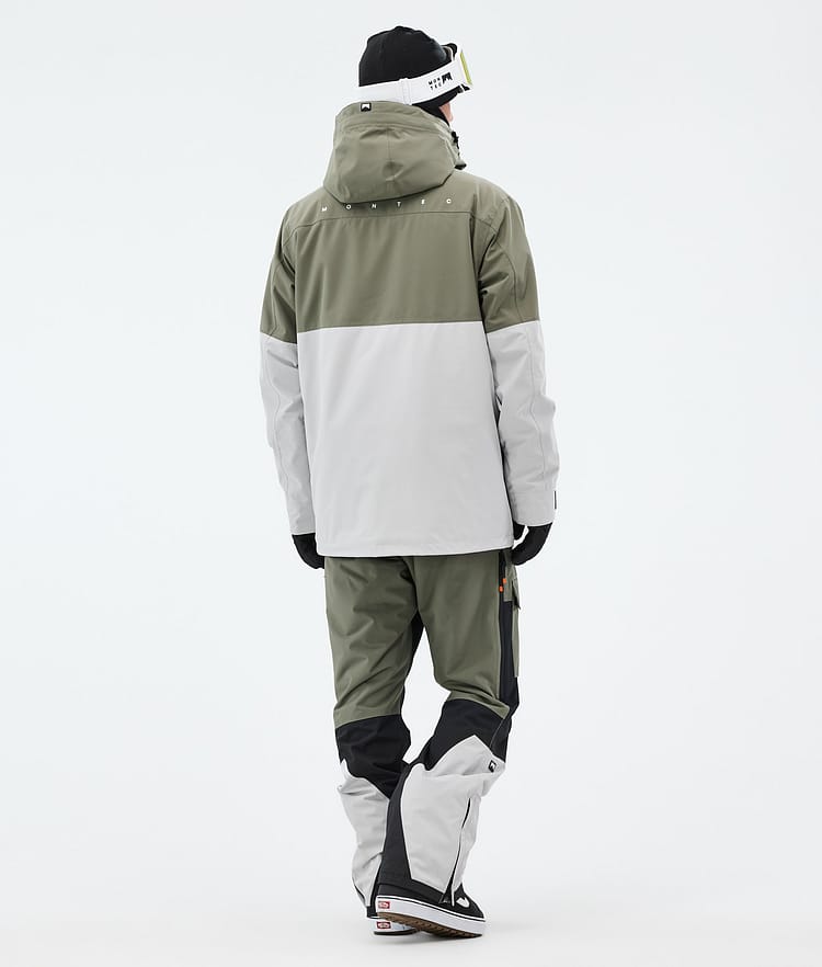 Montec Doom Lumilautailutakki Miehet Greenish/Black/Light Grey, Kuva 5 / 11