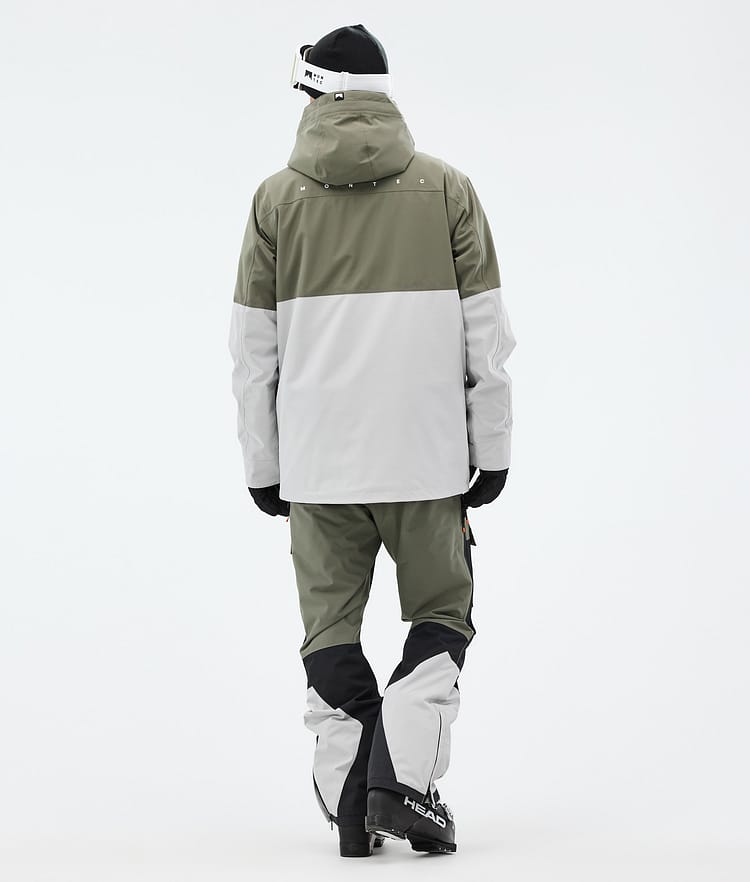Montec Doom Laskettelutakki Miehet Greenish/Black/Light Grey, Kuva 5 / 11