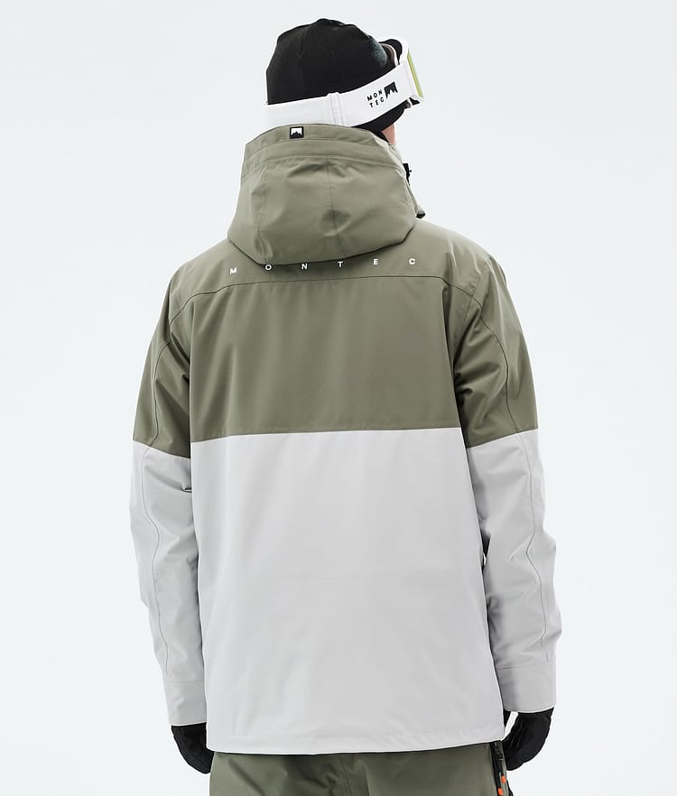 Montec Doom Lumilautailutakki Miehet Greenish/Black/Light Grey, Kuva 7 / 11