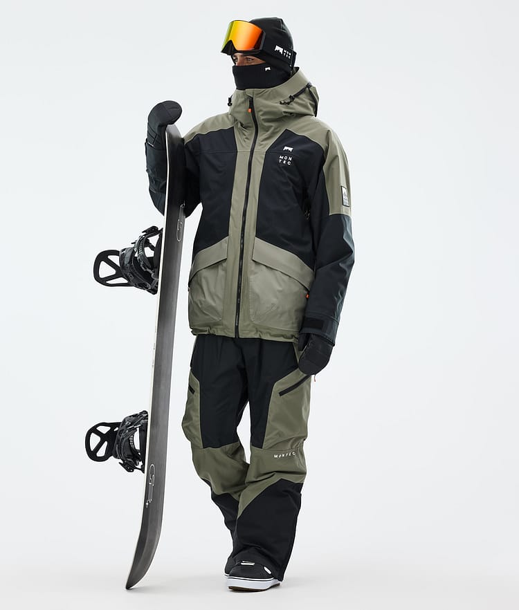 Montec Morpheus Lumilautailutakki Miehet Greenish/Black, Kuva 3 / 10