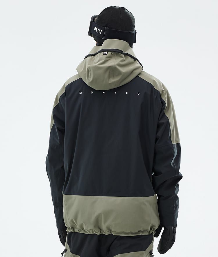 Montec Morpheus Lumilautailutakki Miehet Greenish/Black, Kuva 7 / 10