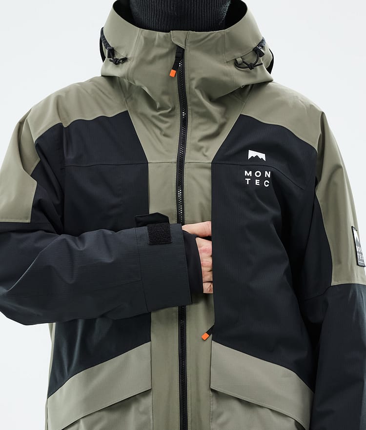 Montec Morpheus Lumilautailutakki Miehet Greenish/Black, Kuva 9 / 10