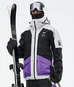 Montec Morpheus Laskettelutakki Miehet Light Grey/Black/Vivid Purple