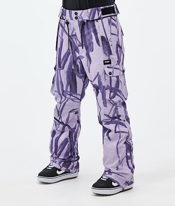 Dope Iconic W Lumilautailuhousut Naiset Scribble Purple
