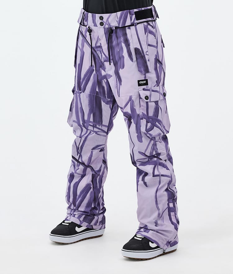 Dope Iconic W Lumilautailuhousut Naiset Scribble Purple, Kuva 1 / 7