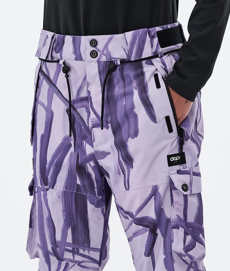 Dope Iconic W Lumilautailuhousut Naiset Scribble Purple, Kuva 5 / 7