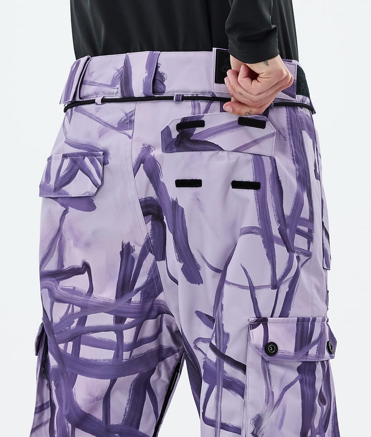 Dope Iconic W Lasketteluhousut Naiset Scribble Purple, Kuva 7 / 7