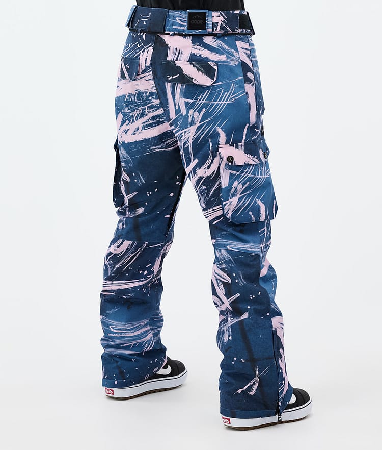 Dope Iconic W Lumilautailuhousut Naiset Carvings Pink, Kuva 4 / 7
