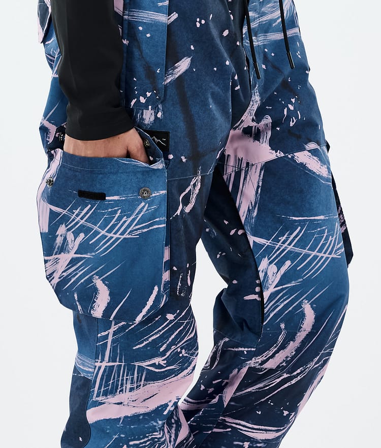 Dope Iconic W Lumilautailuhousut Naiset Carvings Pink, Kuva 6 / 7