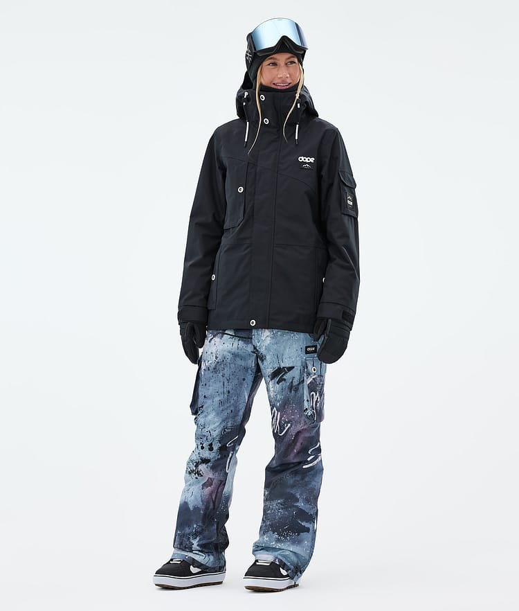 Dope Iconic W Lumilautailuhousut Naiset Punk Blue, Kuva 2 / 7