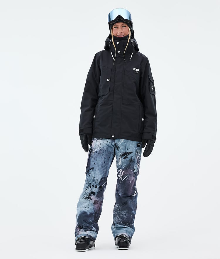 Dope Iconic W Lasketteluhousut Naiset Punk Blue, Kuva 2 / 7