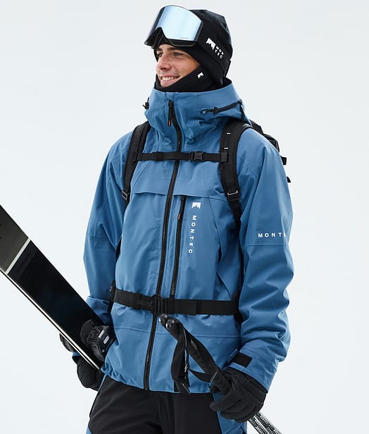 Montec Oracle Laskettelutakki Miehet Blue Steel